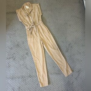 Abercrombie & Fitch Light Brown Jumpsuit